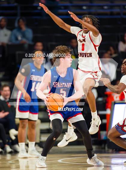 Thumbnail 3 in Sanderson vs New Hanover (NCHSAA 4A Regional Final) photogallery.