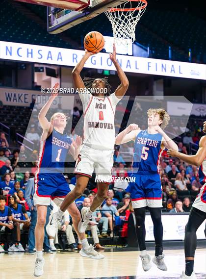 Thumbnail 1 in Sanderson vs New Hanover (NCHSAA 4A Regional Final) photogallery.