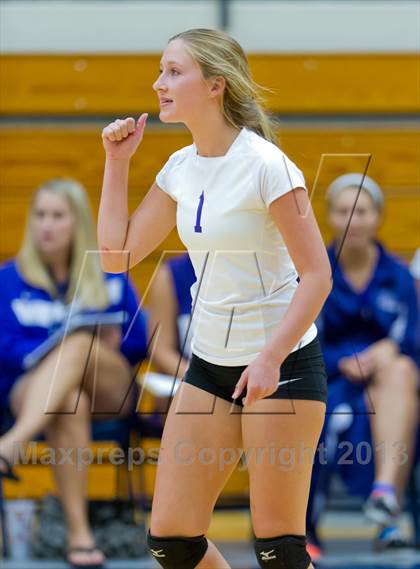Thumbnail 2 in Brennan vs. Boerne (NISD Volleyball Tournament) photogallery.