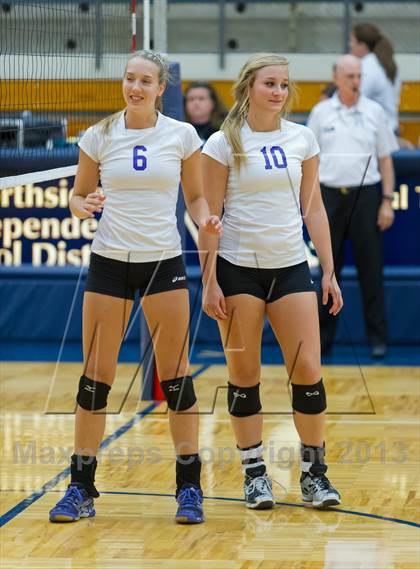 Thumbnail 1 in Brennan vs. Boerne (NISD Volleyball Tournament) photogallery.