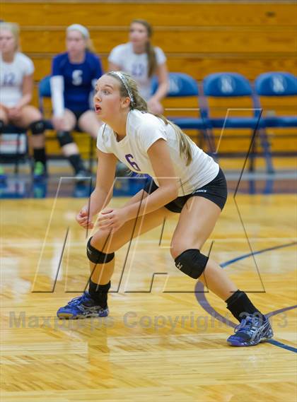 Thumbnail 1 in Brennan vs. Boerne (NISD Volleyball Tournament) photogallery.