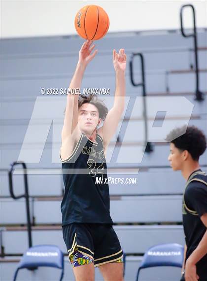 Thumbnail 3 in Maranatha vs  Oak Park (20th Annual Rose City Round Ball Classic) photogallery.