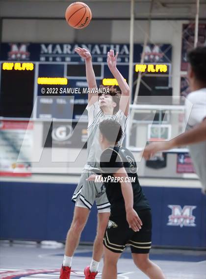 Thumbnail 3 in Maranatha vs  Oak Park (20th Annual Rose City Round Ball Classic) photogallery.