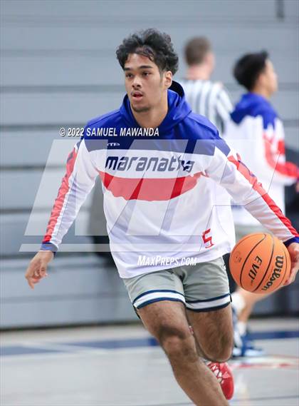 Thumbnail 1 in Maranatha vs  Oak Park (20th Annual Rose City Round Ball Classic) photogallery.