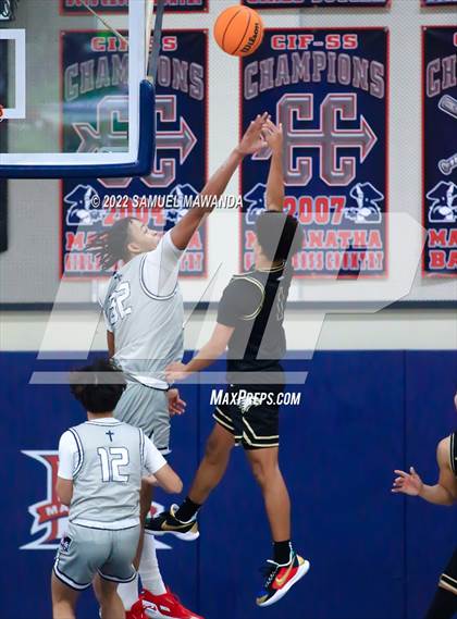 Thumbnail 3 in Maranatha vs  Oak Park (20th Annual Rose City Round Ball Classic) photogallery.