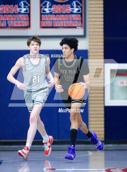 Thumbnail 2 in Maranatha vs  Oak Park (20th Annual Rose City Round Ball Classic) photogallery.