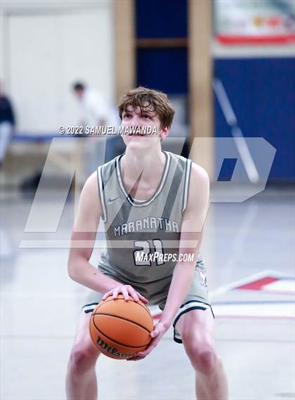 Thumbnail 2 in Maranatha vs  Oak Park (20th Annual Rose City Round Ball Classic) photogallery.