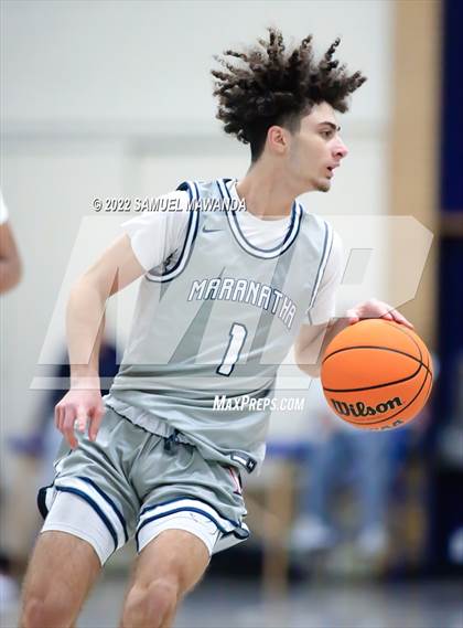 Thumbnail 3 in Maranatha vs  Oak Park (20th Annual Rose City Round Ball Classic) photogallery.