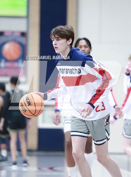 Thumbnail 3 in Maranatha vs  Oak Park (20th Annual Rose City Round Ball Classic) photogallery.