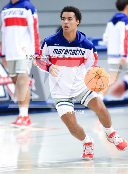 Thumbnail 3 in Maranatha vs  Oak Park (20th Annual Rose City Round Ball Classic) photogallery.