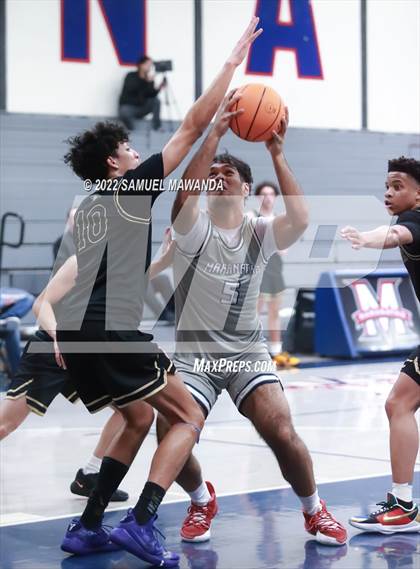 Thumbnail 2 in Maranatha vs  Oak Park (20th Annual Rose City Round Ball Classic) photogallery.