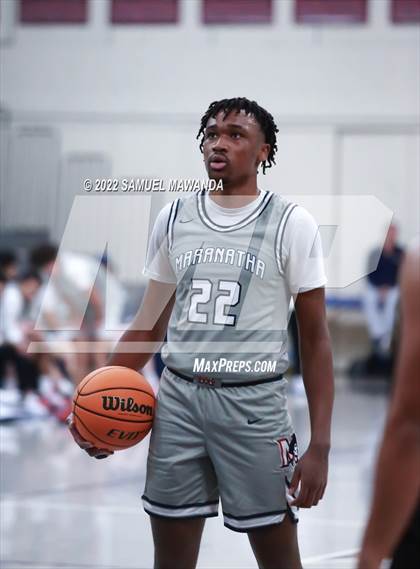 Thumbnail 2 in Maranatha vs  Oak Park (20th Annual Rose City Round Ball Classic) photogallery.