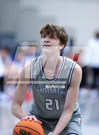 Thumbnail 3 in Maranatha vs  Oak Park (20th Annual Rose City Round Ball Classic) photogallery.
