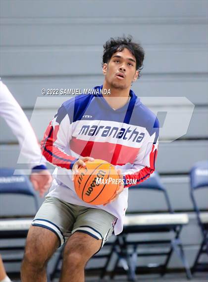 Thumbnail 1 in Maranatha vs  Oak Park (20th Annual Rose City Round Ball Classic) photogallery.