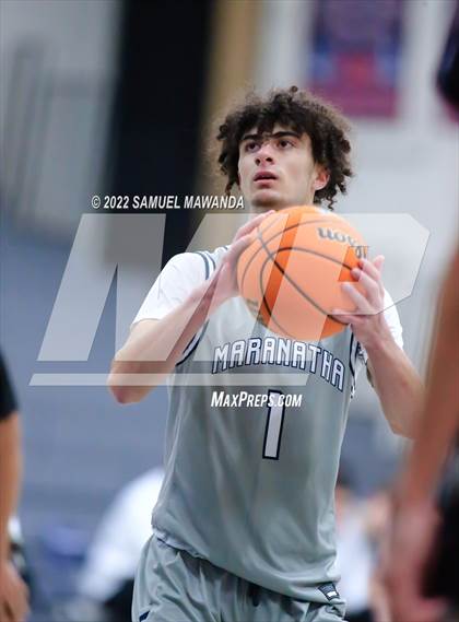 Thumbnail 3 in Maranatha vs  Oak Park (20th Annual Rose City Round Ball Classic) photogallery.