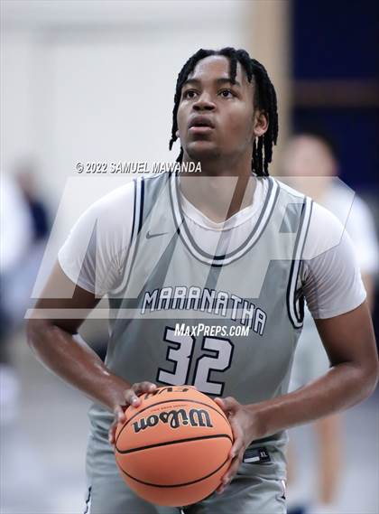 Thumbnail 2 in Maranatha vs  Oak Park (20th Annual Rose City Round Ball Classic) photogallery.