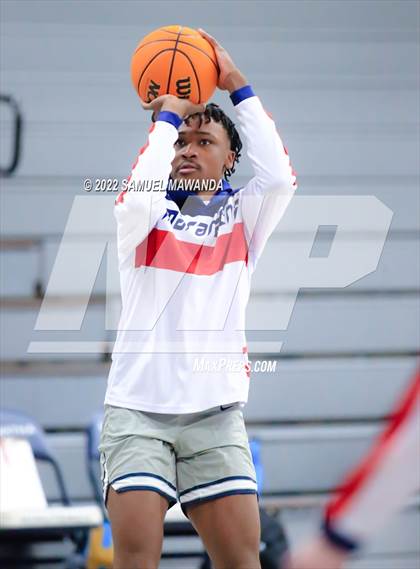 Thumbnail 3 in Maranatha vs  Oak Park (20th Annual Rose City Round Ball Classic) photogallery.