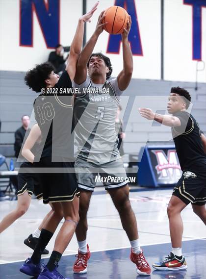 Thumbnail 3 in Maranatha vs  Oak Park (20th Annual Rose City Round Ball Classic) photogallery.