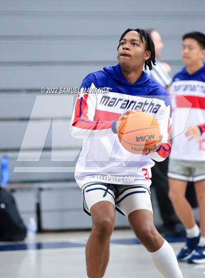 Thumbnail 1 in Maranatha vs  Oak Park (20th Annual Rose City Round Ball Classic) photogallery.