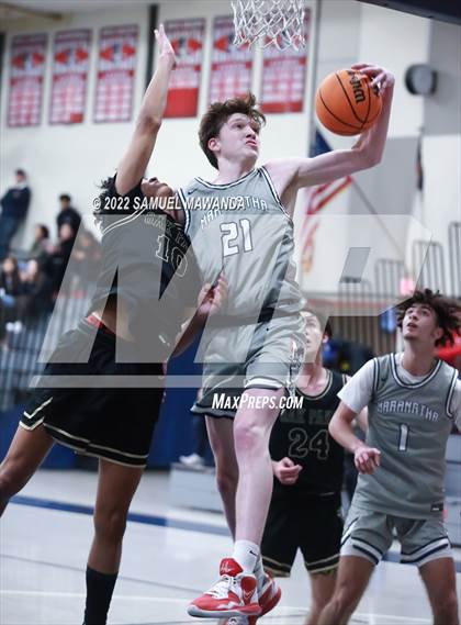 Thumbnail 3 in Maranatha vs  Oak Park (20th Annual Rose City Round Ball Classic) photogallery.