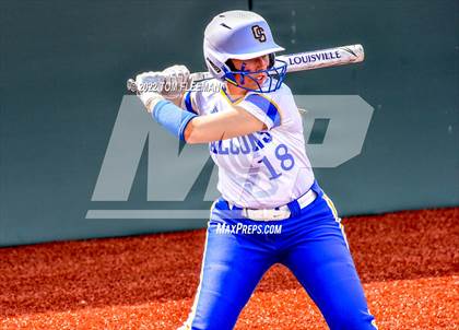 Thumbnail 2 in Olathe South vs Blue Valley Northwest (Regionals) photogallery.