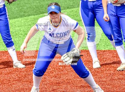 Thumbnail 2 in Olathe South vs Blue Valley Northwest (Regionals) photogallery.
