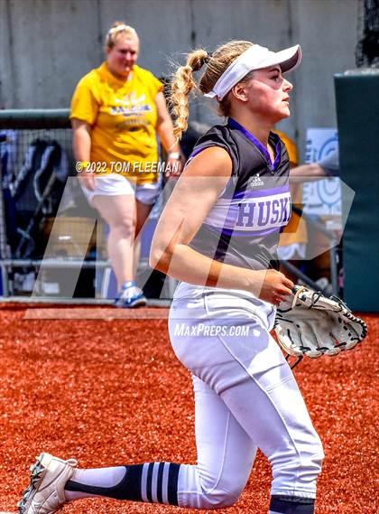 Thumbnail 3 in Olathe South vs Blue Valley Northwest (Regionals) photogallery.