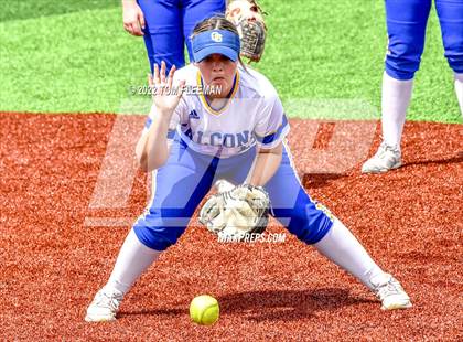 Thumbnail 2 in Olathe South vs Blue Valley Northwest (Regionals) photogallery.