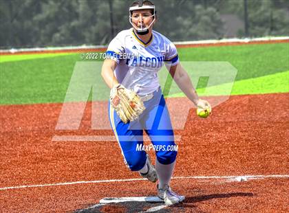 Thumbnail 3 in Olathe South vs Blue Valley Northwest (Regionals) photogallery.
