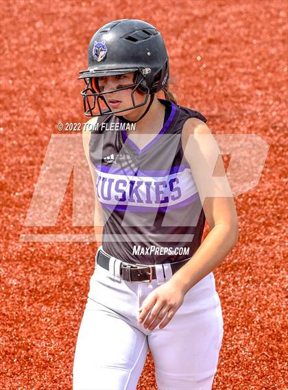 Thumbnail 1 in Olathe South vs Blue Valley Northwest (Regionals) photogallery.