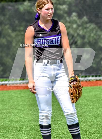Thumbnail 2 in Olathe South vs Blue Valley Northwest (Regionals) photogallery.