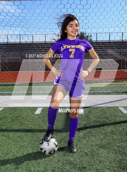 Thumbnail 3 in Lynwood Varsity Soccer Photo Shoot photogallery.