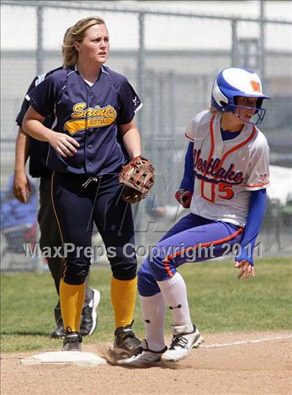 Thumbnail 1 in Westlake vs. Santa Clara (Valley Classic) photogallery.