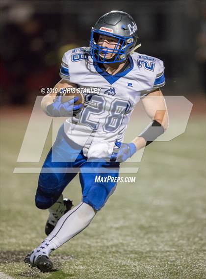 Thumbnail 1 in Benjamin Franklin vs Snowflake (AIA 3A Semifinal) photogallery.