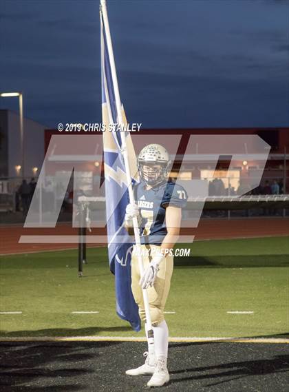 Thumbnail 1 in Benjamin Franklin vs Snowflake (AIA 3A Semifinal) photogallery.