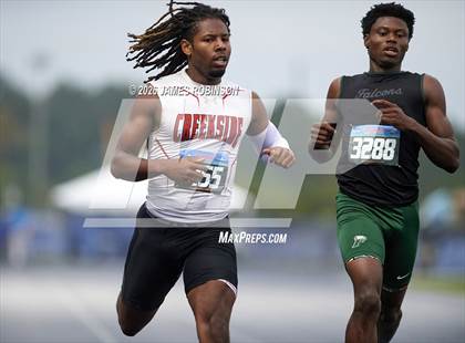 Thumbnail 1 in FHSAA Class 4A Final (200m) photogallery.