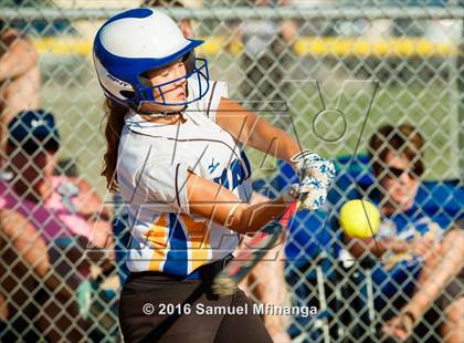 Thumbnail 1 in Wayne vs. Wahoo  (Lincoln Public Schools Softball Classic) photogallery.