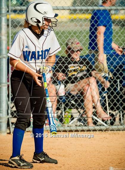 Thumbnail 1 in Wayne vs. Wahoo  (Lincoln Public Schools Softball Classic) photogallery.