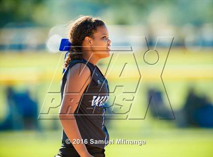 Thumbnail 1 in Wayne vs. Wahoo  (Lincoln Public Schools Softball Classic) photogallery.