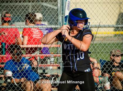 Thumbnail 2 in Wayne vs. Wahoo  (Lincoln Public Schools Softball Classic) photogallery.