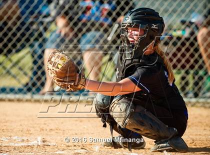 Thumbnail 2 in Wayne vs. Wahoo  (Lincoln Public Schools Softball Classic) photogallery.