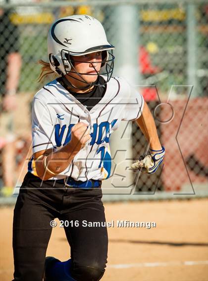 Thumbnail 2 in Wayne vs. Wahoo  (Lincoln Public Schools Softball Classic) photogallery.