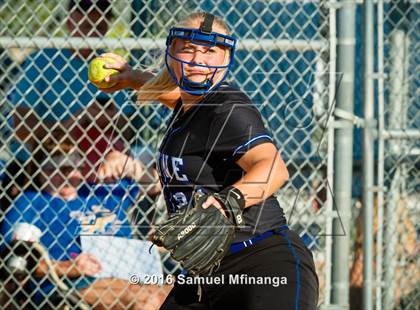 Thumbnail 3 in Wayne vs. Wahoo  (Lincoln Public Schools Softball Classic) photogallery.