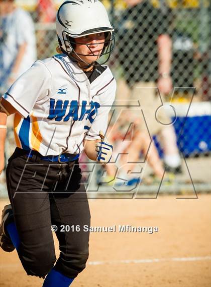 Thumbnail 1 in Wayne vs. Wahoo  (Lincoln Public Schools Softball Classic) photogallery.