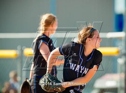 Thumbnail 2 in Wayne vs. Wahoo  (Lincoln Public Schools Softball Classic) photogallery.