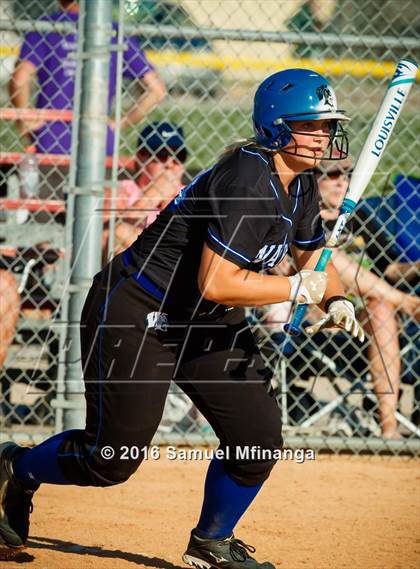 Thumbnail 1 in Wayne vs. Wahoo  (Lincoln Public Schools Softball Classic) photogallery.
