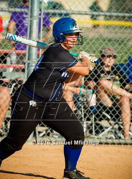 Thumbnail 3 in Wayne vs. Wahoo  (Lincoln Public Schools Softball Classic) photogallery.