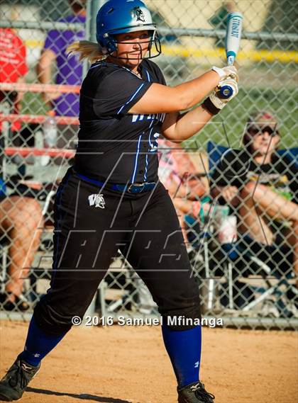 Thumbnail 2 in Wayne vs. Wahoo  (Lincoln Public Schools Softball Classic) photogallery.