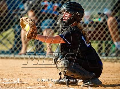 Thumbnail 1 in Wayne vs. Wahoo  (Lincoln Public Schools Softball Classic) photogallery.