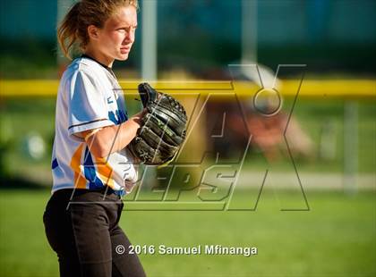 Thumbnail 2 in Wayne vs. Wahoo  (Lincoln Public Schools Softball Classic) photogallery.